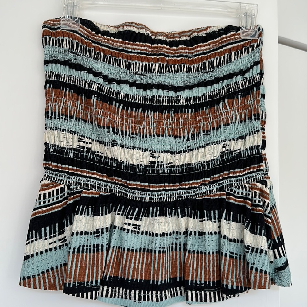 Anthro cute strapless top NEW